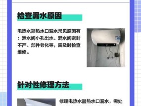 热水器主机漏水的原因及处理方法（及时解决漏水问题，避免后续损失）