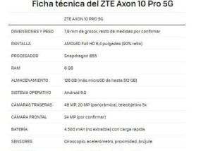 中兴axon10pro详细参数是什么？如何查看中兴axon10pro的详细参数？