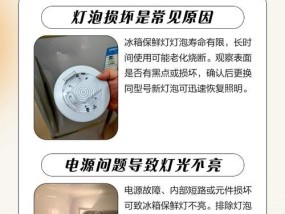 如何修复冰箱保护灯亮了的问题（解决冰箱保护灯持续亮起的简易方法）