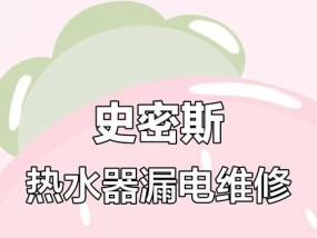掌握如何进行以史密斯热水器故障诊断（故障排查常见问题和解决方法）