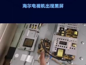 电视机屏幕突然发黑的应急处理方法（应对电视机屏幕突然发黑的实用技巧）