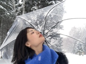 雪天如何使用手机拍摄人像？