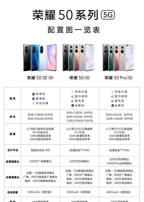 荣耀50se参数配置详情是什么？购买前需要了解哪些信息？  第3张