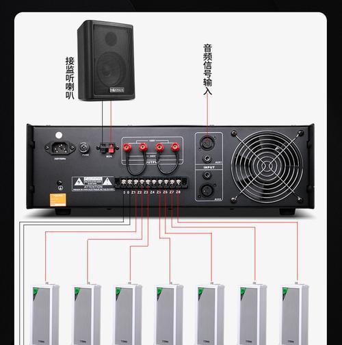 天龙2803功放连接低音炮方法是什么？  第1张
