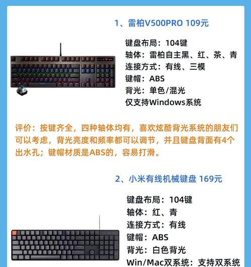键盘价格范围是多少？不同价位键盘有何区别？  第2张