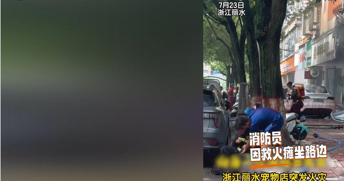 宠物店火灾监控曝光，店长冒死救生感动全网：没人比我更知道位置  第25张