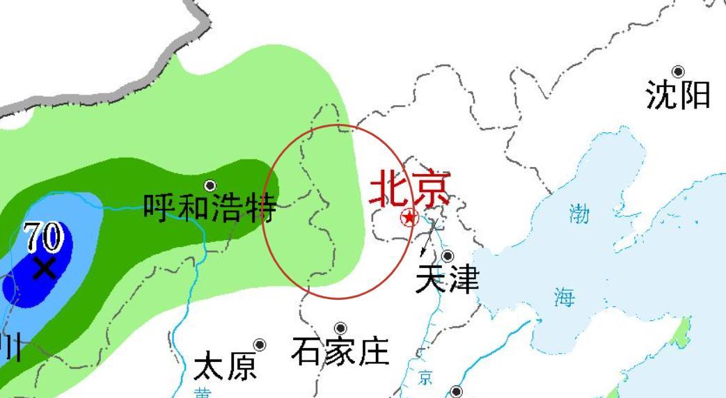 河北省！今天8月5号，新一轮强降雨中心已定，大雨暴雨分布如下！  第5张