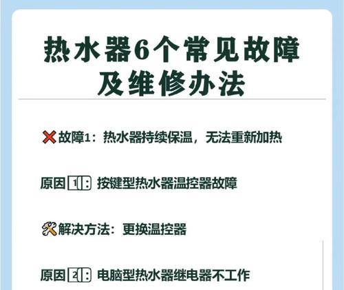 家里热水器着火怎么办？（迅速处理，确保家庭安全）  第2张