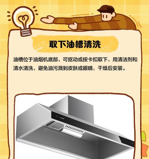 家用油烟机清洗技巧（让油烟机焕然一新的清洁方法）  第3张