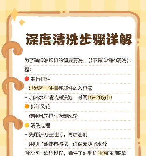 油烟机清洗后有油怎样处理？（清洗油烟机，从根源解决问题）  第3张