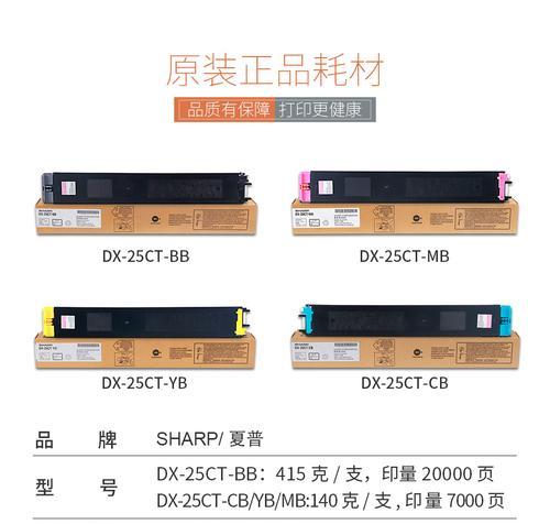 夏普2508NC复印机代码优势与应用（深入解析夏普2508NC复印机代码的关键功能与使用技巧）  第1张