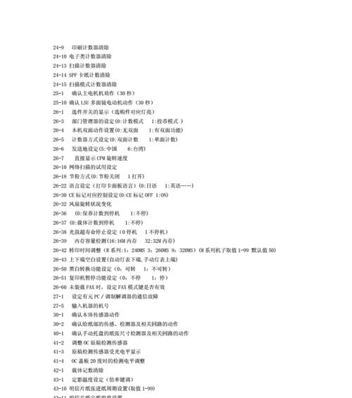 夏普2048d复印机代码（以夏普2048d复印机代码为例）  第3张