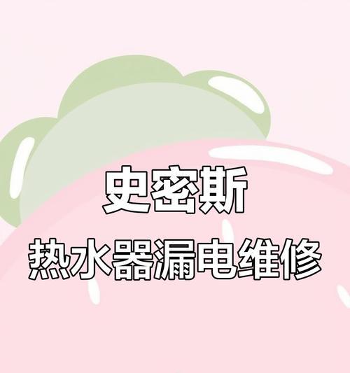 掌握如何进行以史密斯热水器故障诊断（故障排查常见问题和解决方法）  第1张