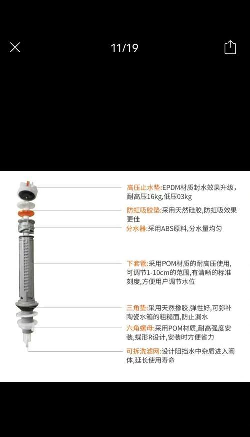 科勒马桶进水阀原理及水检查缘由剖析（科勒马桶进水阀的工作原理和为什么需要进行水检查）  第2张