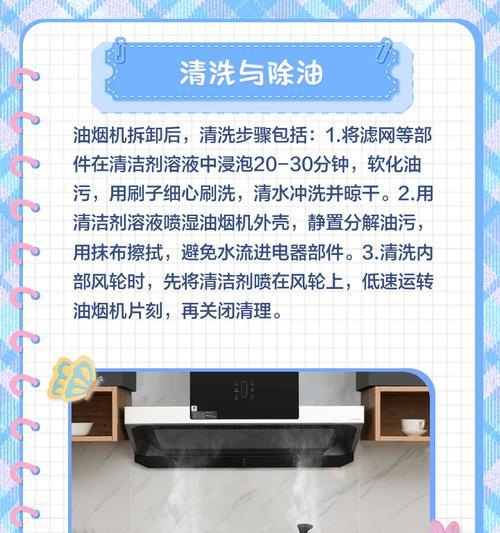 自带油烟机清洗方法（从厨房油烟困扰中解放）  第3张