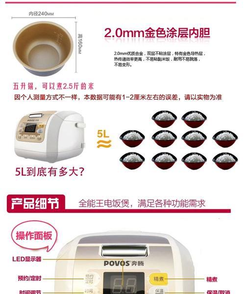 奔腾电饭煲（品质卓越）  第2张