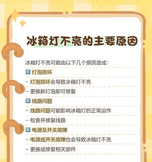 灯不亮的故障排除及修理方法（找出问题根源修复灯光照明）  第3张