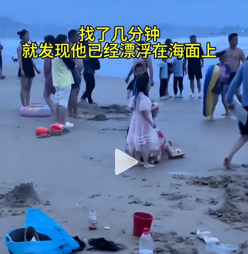 男子三亚溺亡后续，漂亮妻子崩溃大哭，女儿目睹全程，网友不同情  第5张