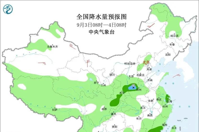 9月1-4日降雨地图出炉！多省遇中到大雨，新疆山口阵风可达9-11级  第6张