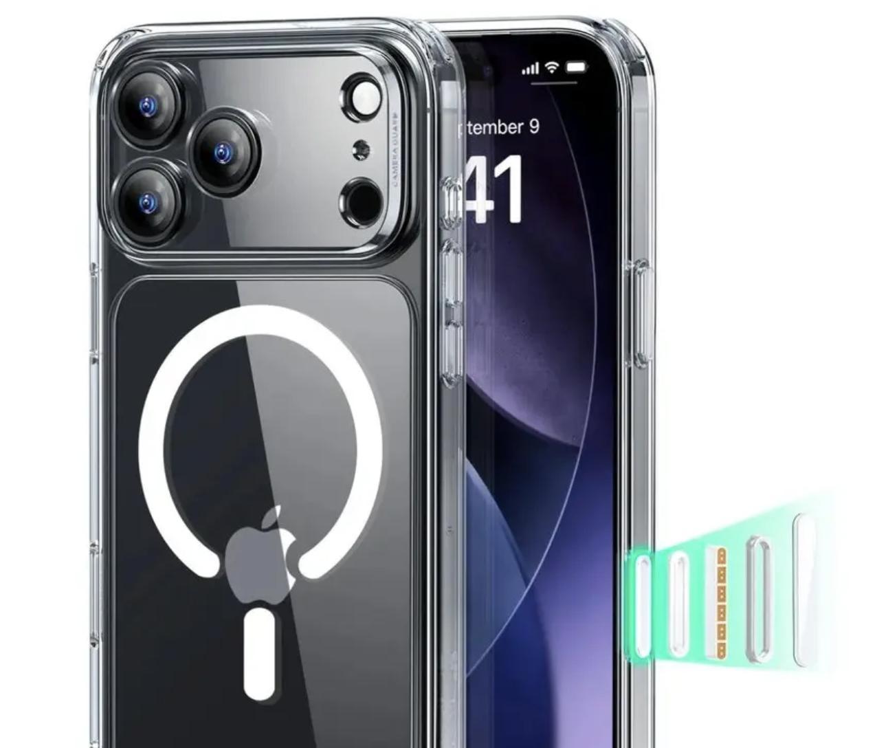iPhone17Pro原厂透明壳曝光：6大变化太惊喜，MagSafe设计进化  第3张