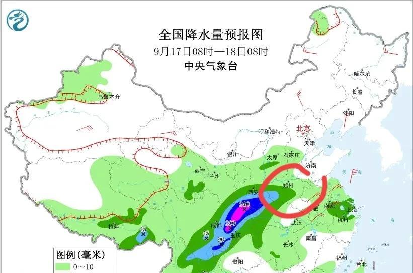 河南天气提醒！17-19日多地有雨，西部北中部局地暴雨  第2张
