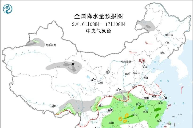 寒潮蓝色预警！14—16日中东部雨雪大风齐上线，局地降温超14℃  第7张