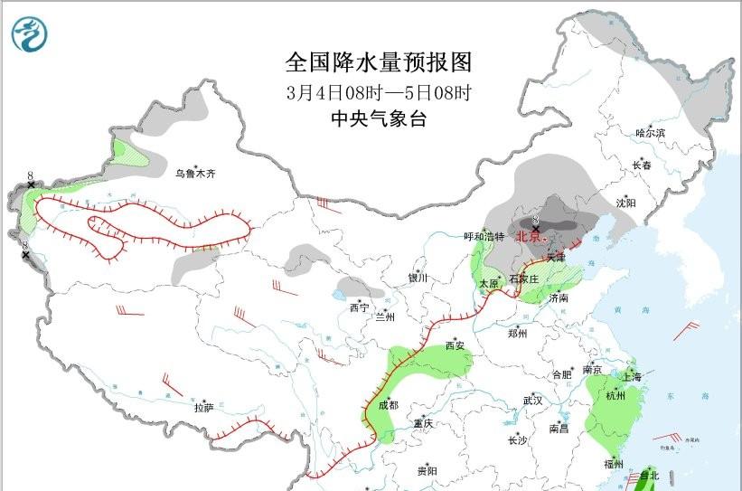 本轮天气“靶心”清晰！北方大雪南方大雨，大风同步登场  第4张