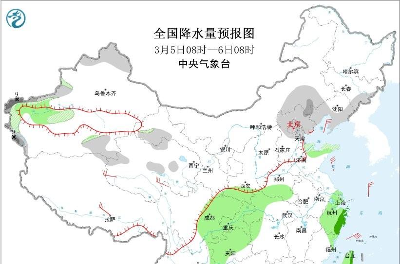 本轮天气“靶心”清晰！北方大雪南方大雨，大风同步登场  第3张